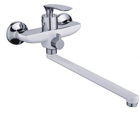 Смеситель для ванны 1-Х длин.излив P22234-7 белый