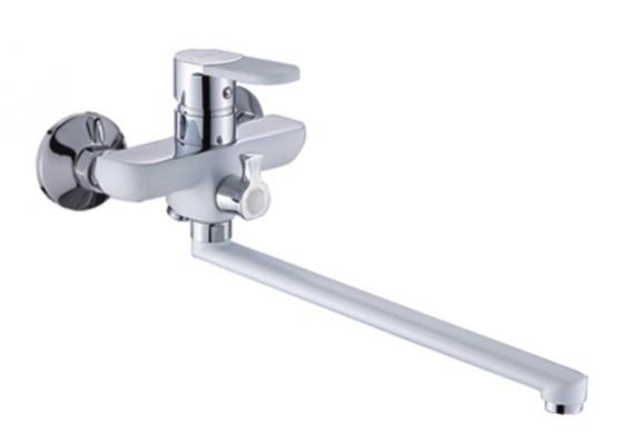 Смеситель для ванны 1-Х длин.излив P22223-7 белый