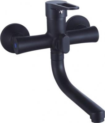 Смеситель для ванны 1-X с кор. изл.35 мм Черн. P30270-6