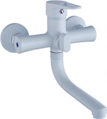 Смеситель для ванны 1-X с кор. изл.35 мм Бел. P30270-7