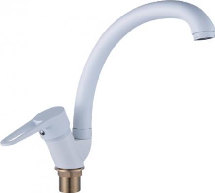 Смеситель для кухни 1-X с высок. изл.(гайка) 35 мм Бел. P59270-7
