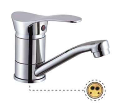 Смеситель для кухни 1-X с кор. изл.40мм  P4501