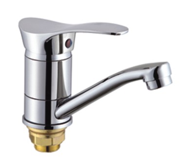 Смеситель для кухни 1-X с кор. изл.(гайка) 40мм  P4501-2