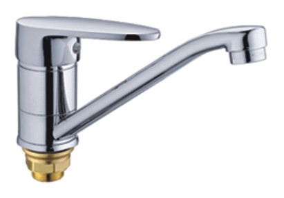 Смеситель для кухни 1-X с кор. изл.(гайка) 40мм  P4502-2