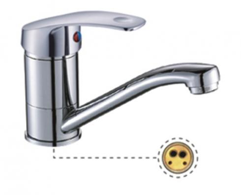 Смеситель для кухни 1-X с кор. изл.40мм  P4503