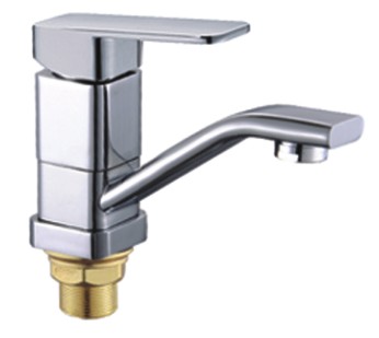 Смеситель для кухни 1-X с кор. изл.(гайка) 35 мм  P4506-2