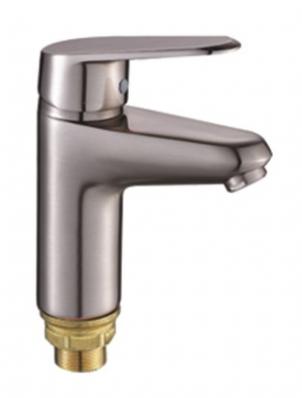 Смеситель для умыв. 1-X (гайка) 40мм Сатин P1009-1