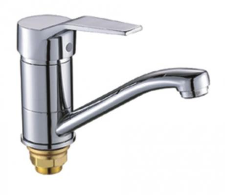 Смеситель для кухни 1-X с кор. изл.(гайка) 40мм  P4514-2