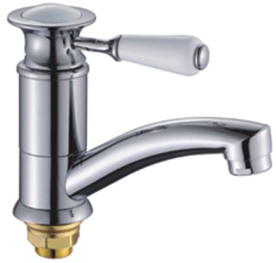 Смеситель для кухни 1-X с кор. изл.(гайка) 35 мм  P4517-2