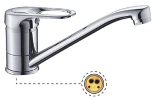 Смеситель для кухни 1-X 40мм  P4225