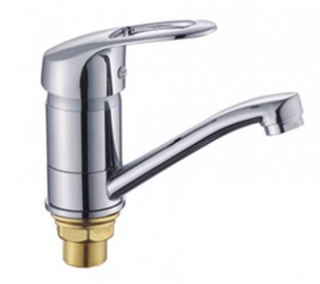 Смеситель для кухни 1-X с кор. изл.(гайка) 40мм  P4529-2