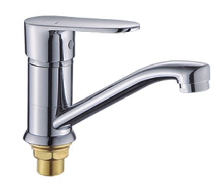 Смеситель для кухни 1-X с кор. изл.(гайка) 35 мм  P45200-2