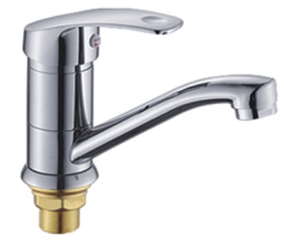 Смеситель для кухни 1-X с кор. изл.(гайка) 40мм  P45212-2