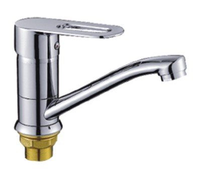 Смеситель для кухни 1-X с кор. изл.(гайка) 35 мм  P45240-2