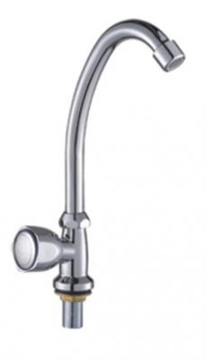 Смеситель для кухни 1-X с высок. изл.(гайка)  P4166
