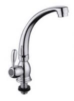 Смеситель для кухни 1-X с высок. изл.(гайка)  P4174