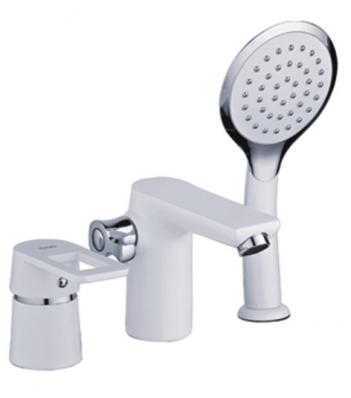 Смеситель для ванны врезной 1-X 40мм Бел. P1130-7