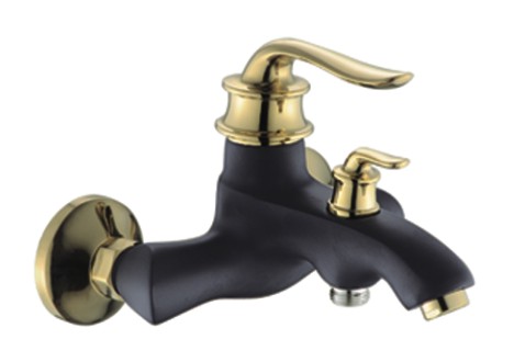 Смеситель для ванны 1-X с кор. изл.35 мм Черн. P30219-6