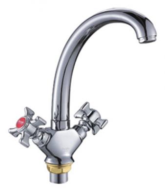 Смеситель для кухни 2-X с высок. изл. (гайка) P4462-2