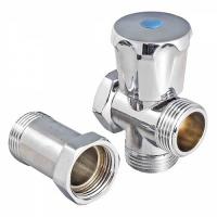 Кран-тройник с удлинителем 3/4F*3/4M*3/4M